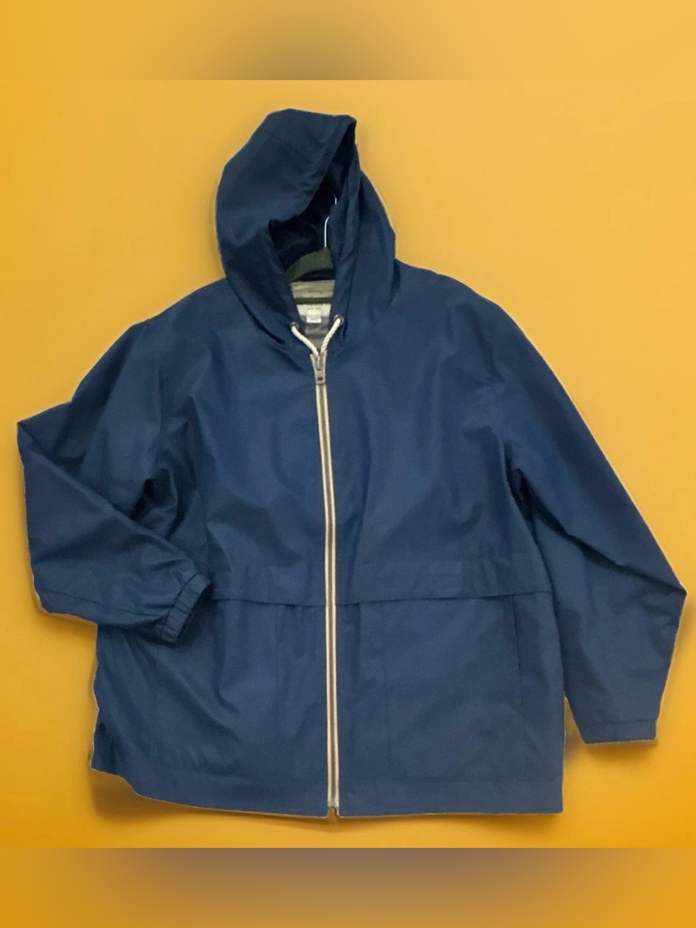 Weatherproof Vintage Women's Hooded Raincoat - Navy
